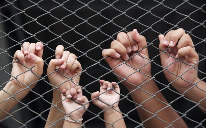 children in immigration detention facilities - biden is falling short on immigration promises - ICE - private detention