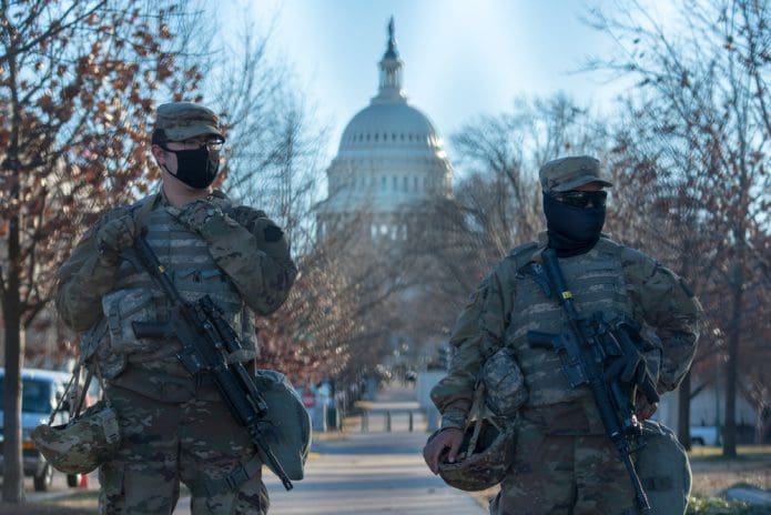 National Guardsmen in Washington, D.C.