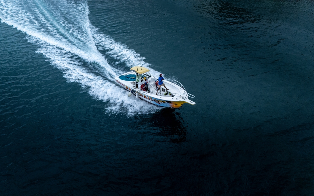 A Caribbean fishing boat