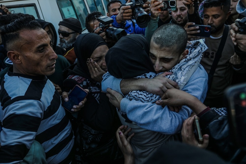 Palestinian prisoners released in February 2025
